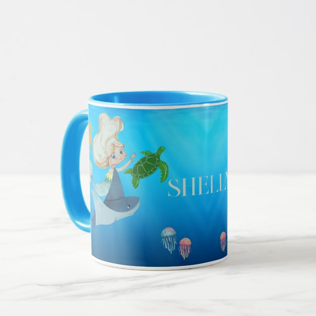 Taza Sirena personalizada (Anverso izquierdo)