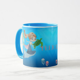 Taza Sirena personalizada