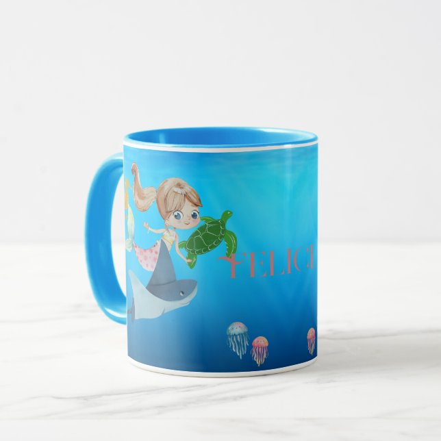 Taza Sirena personalizada (Anverso izquierdo)