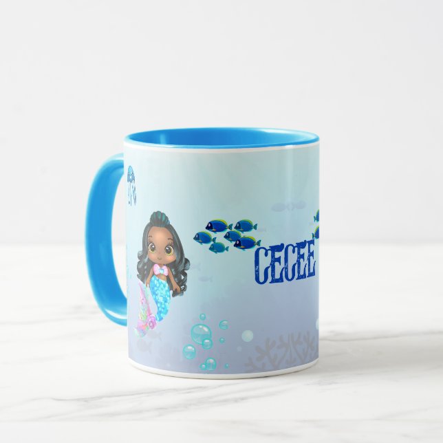 Taza Sirena personalizada (Anverso izquierdo)