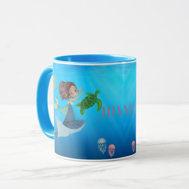 Taza Sirena personalizada (Anverso izquierdo)