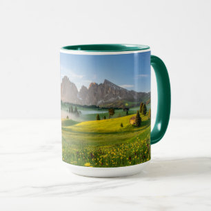 Taza Siser Alm, Alpes Dolomitas, Italia