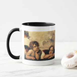 Taza Sistine Madonna Angels por Raphael Sanzio