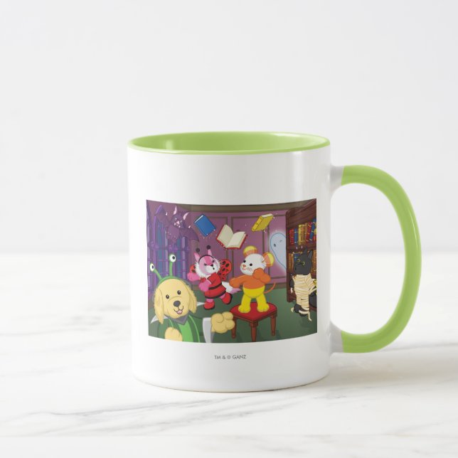 Taza Sitio de lectura de Webkinz Halloween (Derecha)