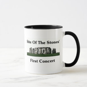 Taza Sitio del primer concierto de las piedras