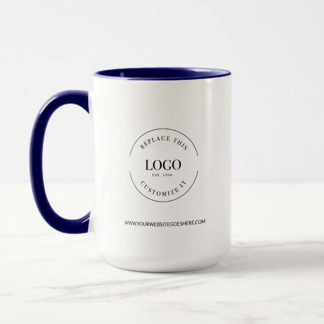 Taza Sitio web del logo del Personalizado promocional d (Izquierda)