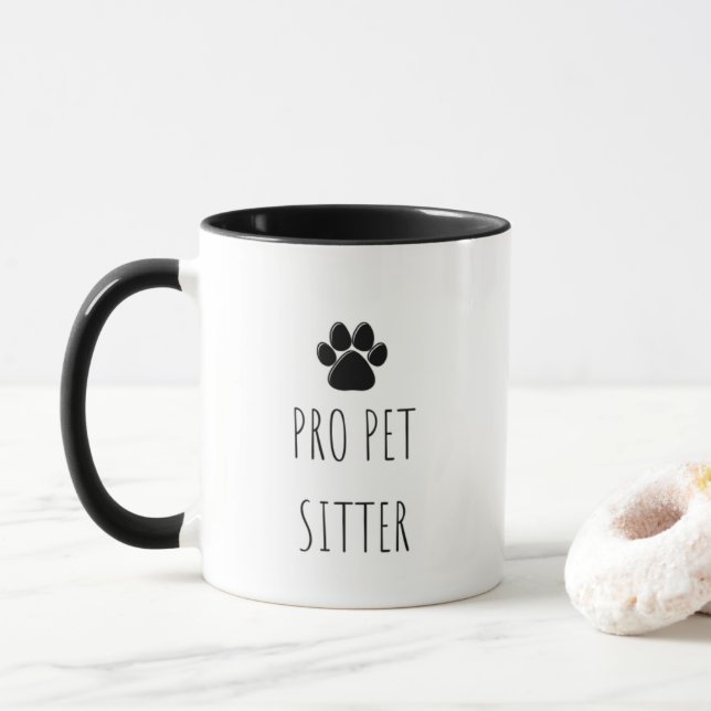 Taza Sitter Pro Mascota (Con donut)