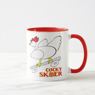 Taza Skater Cocky