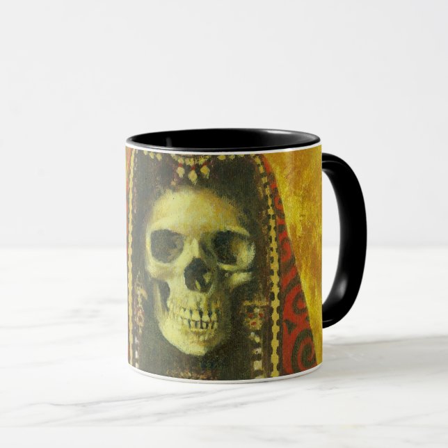 Taza Skeleton gótico Mug (Anverso derecho)
