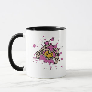 Taza Skeleton Hand Heart Show Classic