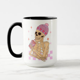 Taza Skeleton Self Love Juice Sarcástico El día de San 