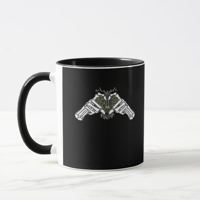 Taza Skeleton Spider Heart (Izquierda)
