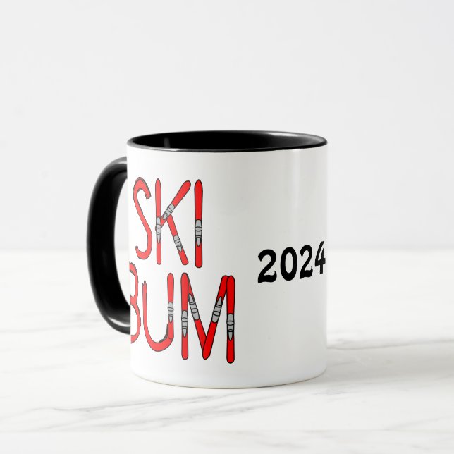 Taza Ski Bum Ski (Anverso izquierdo)