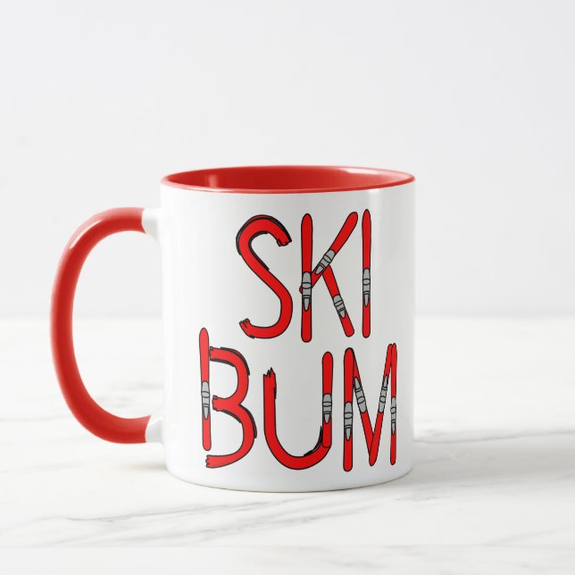 Taza Ski Bum Ski (Izquierda)