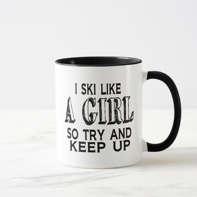 Taza Ski LIke un Chica (Derecha)