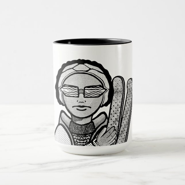 Taza Skiing winter (Centro)