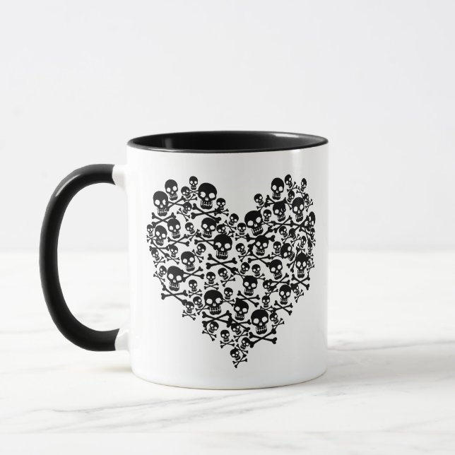 Taza Skull Heart (Izquierda)