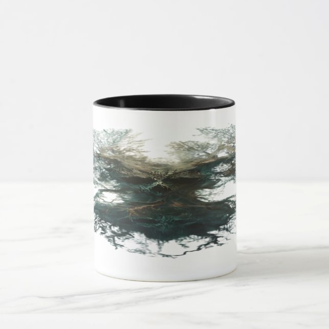 Taza Skull Tree Surreal Dark Nature (Centro)