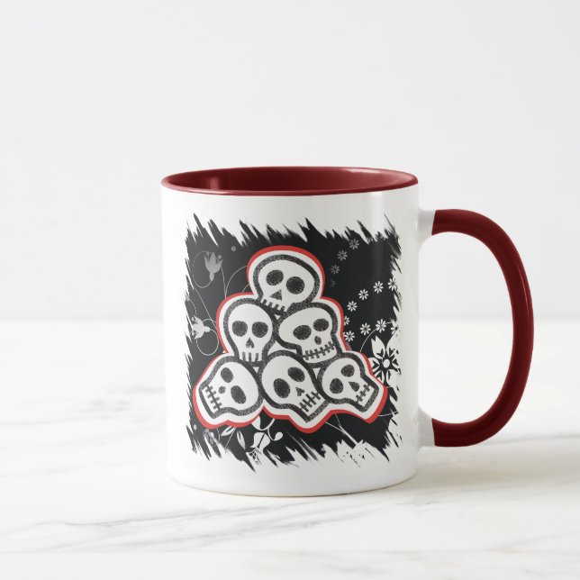 Taza Skulls Halloween Mugs (Derecha)