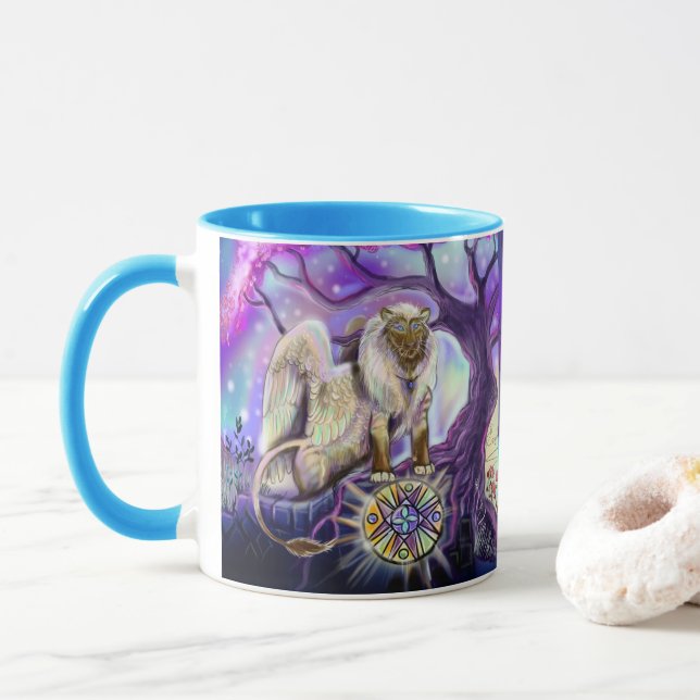 Taza Sky Lion~ mug (Con donut)