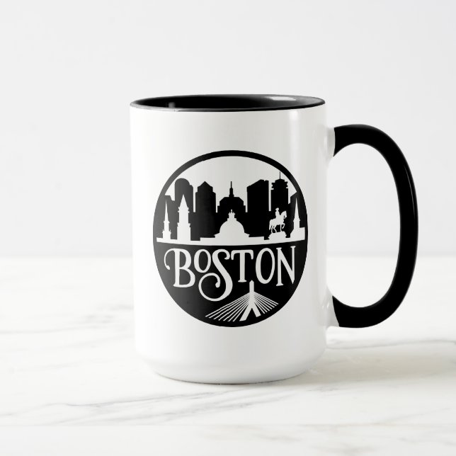 Taza Skyline de Boston (Derecha)