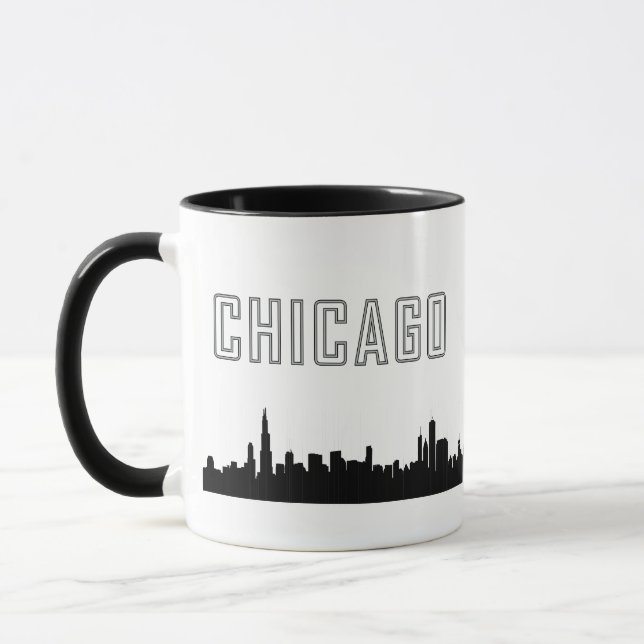 Taza Sleek Icic Chicago Skyline Mug (Izquierda)