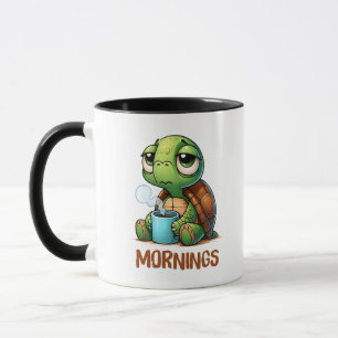 Taza Sleepy Turtle Mornings