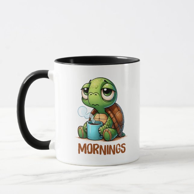 Taza Sleepy Turtle Mornings (Izquierda)