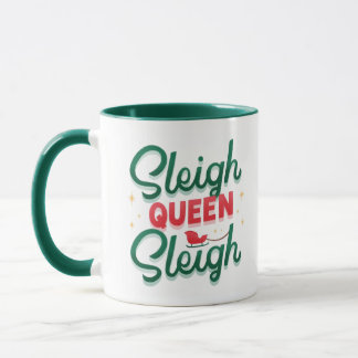 Taza Sleigh Queen Navidades Mug