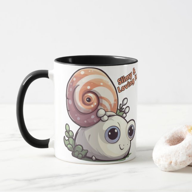 Taza Slimy and Love It (Con donut)