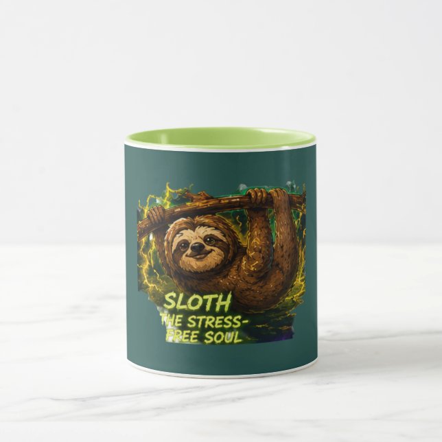 Taza Sloth the Stress, Free Soul (Centro)