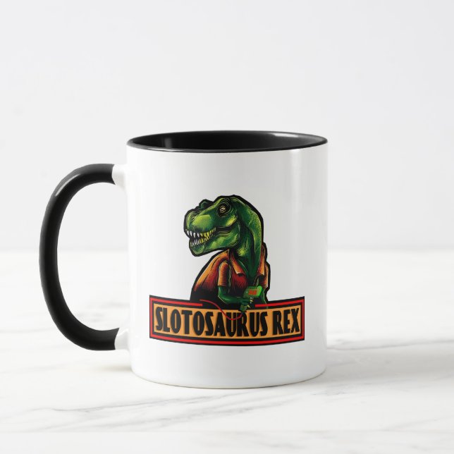 Taza Slotosaurus Rex / SLOT Journal Combo Mug (Izquierda)