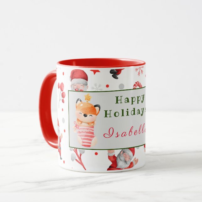 Taza Slots y Fox Personalizar Mensajes de texto y nombr (Anverso izquierdo)