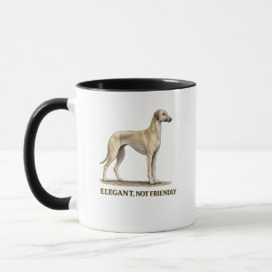 Taza Sloughi Elegante, No Amistoso