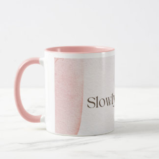 Taza Slowly Becoming Poetic Quote Coffee Mug | Soft Pin