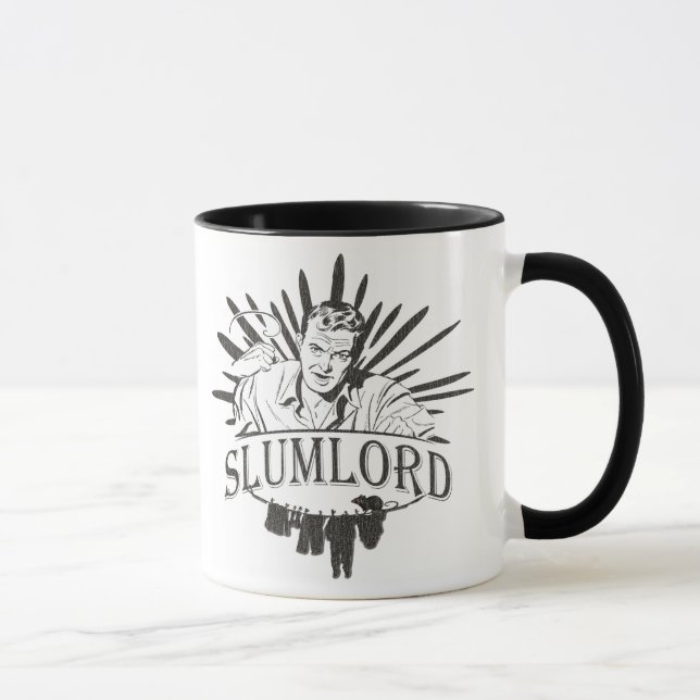 Taza Slumlord divertido (Derecha)