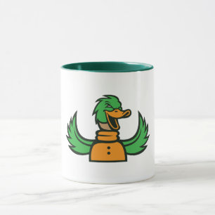 Taza Sly Duck - Jugador y audaz mascota de pato Mug