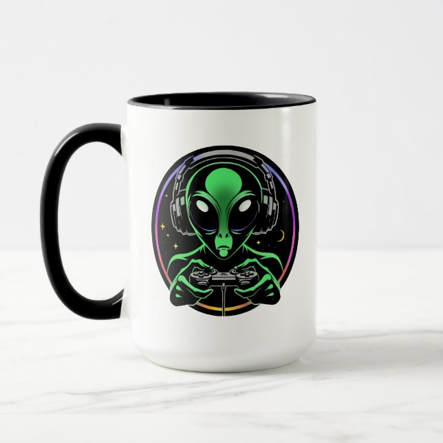 Taza Smasher de botón Stellar | Videojuegos para extran (Izquierda)
