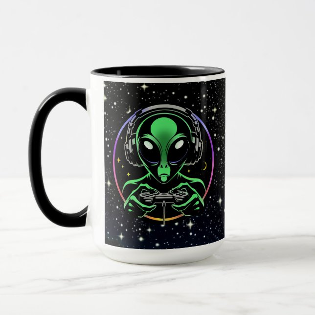 Taza Smasher de botón Stellar | Videojuegos para extran (Izquierda)