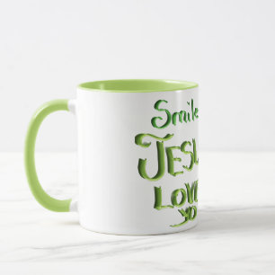 Taza Smile- JESÚS TE AMA MUG