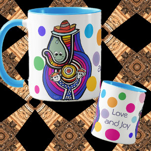 Taza Smiles Joy Fiesta Personalizado Art
