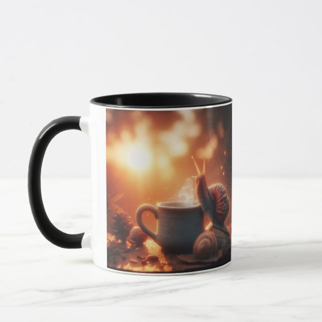 Taza Snail Coffee Mug for Fall (Izquierda)