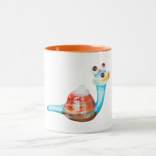 TAZA SNAIL DE VIDRIO SONRIENTE