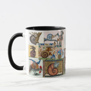 Taza "Snail Marginalia" Café clásico Mug