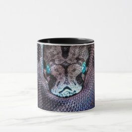 Taza Snake boa anaconda python reptile piel de serpient