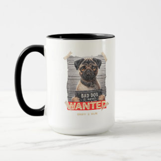 Taza Sniff & Run Pug: Fugitivo Adorable en Libertad!
