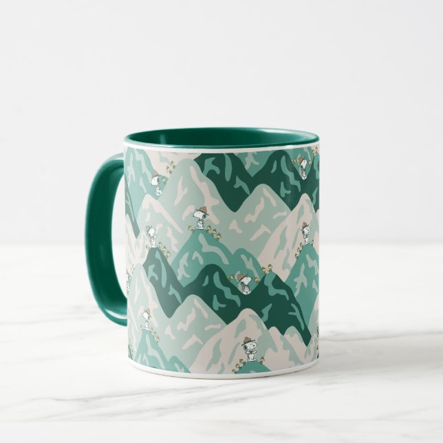 Taza Snoopy Great Outdoor Pattern (Anverso izquierdo)