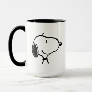 Taza Snoopy Smile Giggle Laugh