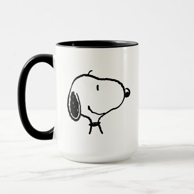 Taza Snoopy Smile Giggle Laugh (Izquierda)