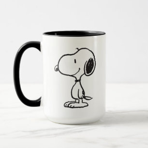 Taza Snoopy Smile Giggle Laugh